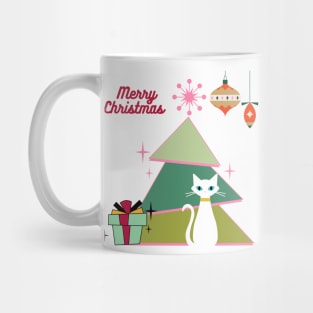 Atomic Kitty Christmas Mug